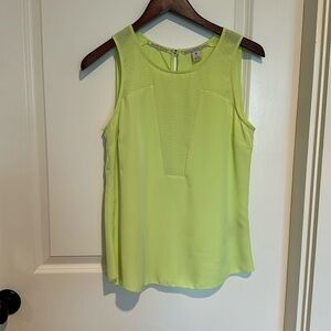Maison scotch lime green top